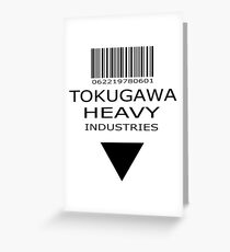 MGS - Tokugawa Heavy Industries Greeting Card