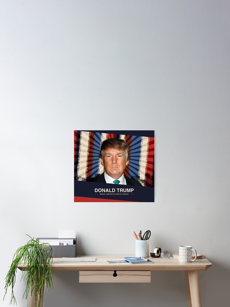 Alternate view of Donald Trump 2016 Poster