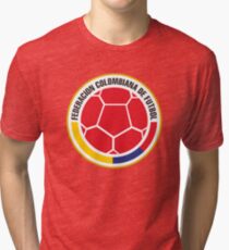 Federacion Colombiana de futebol - colombian soccer Tri-blend T-Shirt