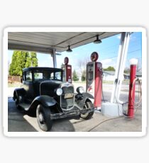 Vintage Car, Vintage Texaco Sticker