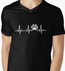 Paw Lifeline Men's V-Neck T-Shirt