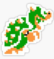 8-bit Bowser Sticker