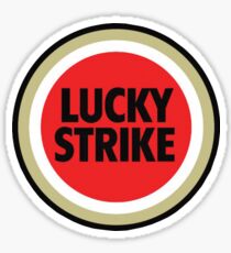 Lucky Strike Logo Sticker