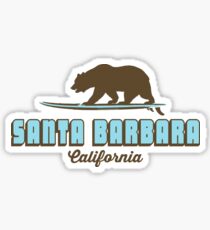 Santa Barbara - California. Sticker