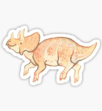 teensy triceratops Sticker