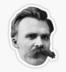Nietzsche Cutout Sticker