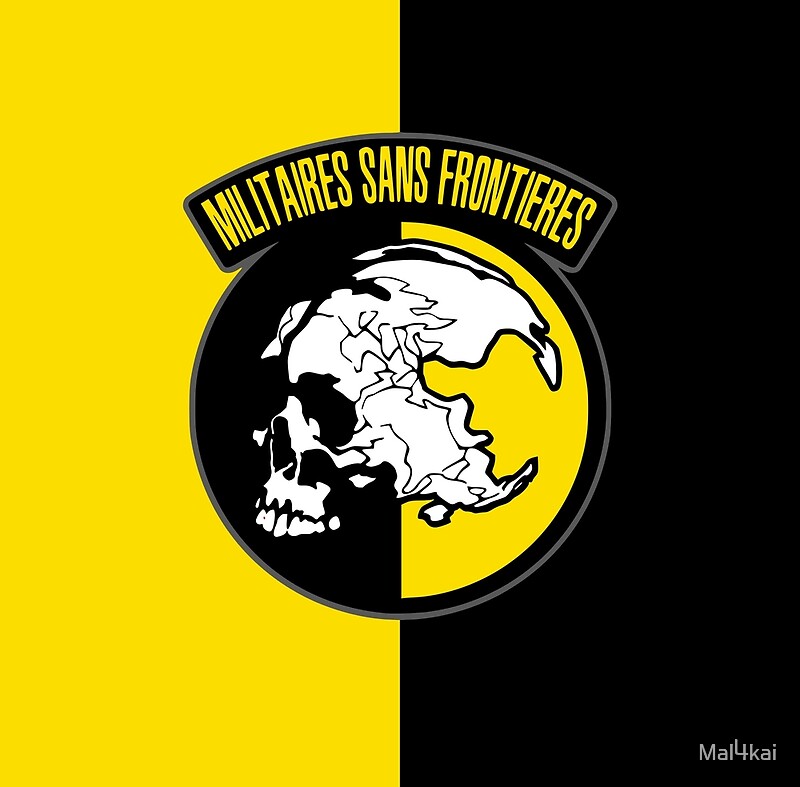 Metal Forces Militaires Sans Frontieres - Polska Patch Velcro Militaire