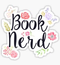 Book Nerd Sticker