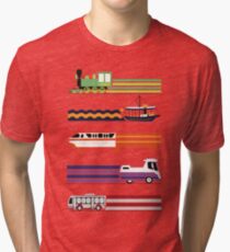 Transportsystem Vintage T-Shirt