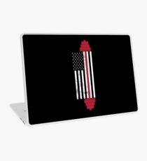 USA Gewichtheben Flagge Laptop Skin