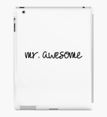 Mr. Awesome iPad Case/Skin