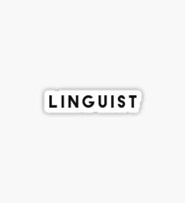 Linguist Sticker