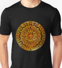 Aztec color calendar Unisex T-Shirt