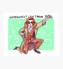 Government Rebels: The Scientist Photographic Print