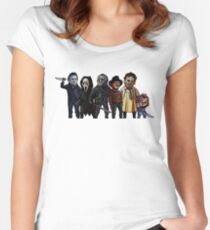 Slasher Squad Women's Fitted Scoop T-Shirt