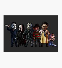 Slasher Squad Photographic Print