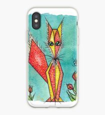 Old fox iPhone Case