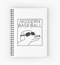 modern baseball Spiral Notebook