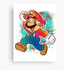 Mario Wahoo Canvas Print