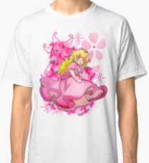 Flowery Princess Peach Classic T-Shirt