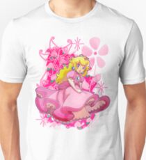 Flowery Princess Peach Unisex T-Shirt