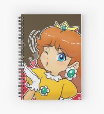 Prinzessin Daisy - Schlag Kuss Spiralblock