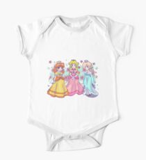 Princess Peach, Daisy and Rosalina One Piece - Short Sleeve