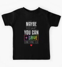 Vielleicht kannst du etwas anderes SPAREN Kinder T-Shirt