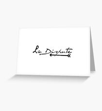 La Dispute - Arrow Greeting Card
