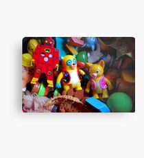 Party in the Box Metal Print