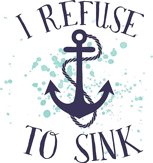 "I refuse to sink" Photographic Print by SouthPrints Redbubble