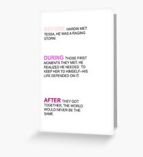 Before Quote. Greeting Card