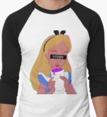 Trippy Alice Men's Baseball ¾ T-Shirt