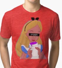 Trippy Alice Tri-blend T-Shirt