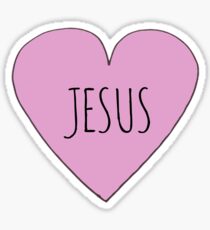 Jesus Love Sticker