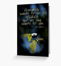 Heaven's Light © Vicki Ferrari Greeting Card