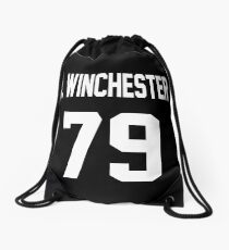 Supernatural Jersey (Dean Winchester) Drawstring Bag