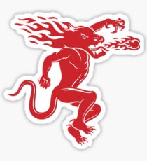 Fireball Logo Sticker