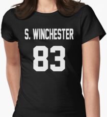 Supernatural Jersey (Sam Winchester) Women's Fitted T-Shirt