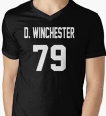 Supernatural Jersey (Dean Winchester) Men's V-Neck T-Shirt