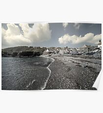 Cadgwith Beach Poster