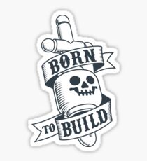 Master Builders only - clear Sticker