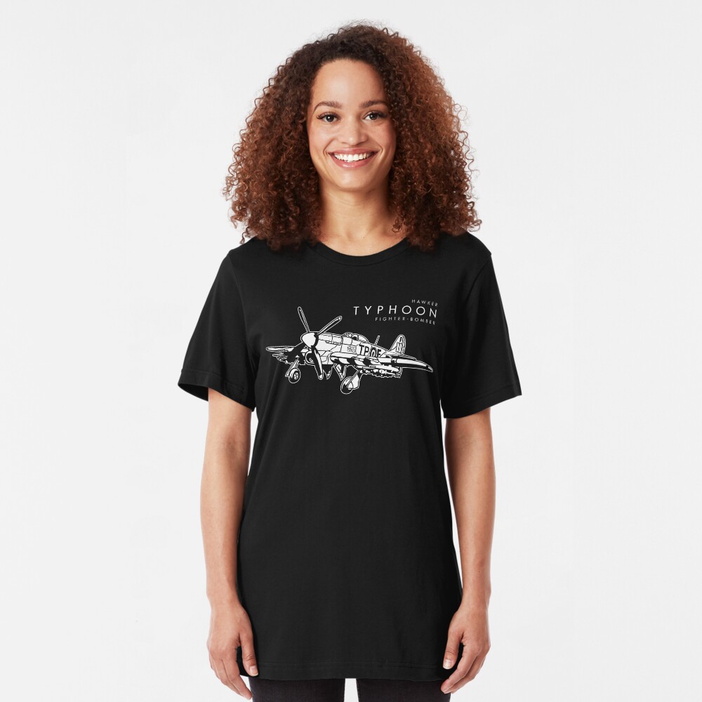 Hawker Typhoon Fighter-bomber Slim Fit T-Shirt