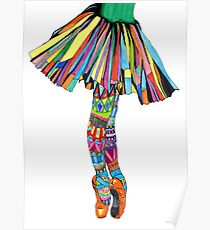 Happy Ballerina Poster