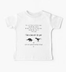 verfluche deinen plötzlichen, aber unvermeidlichen Verrat, Glühwürmchen, grau Baby T-Shirt