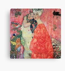 Gustav Klimt - Women Friends Canvas Print