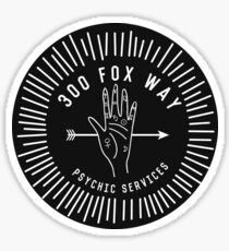 Fuchs Weg Sticker