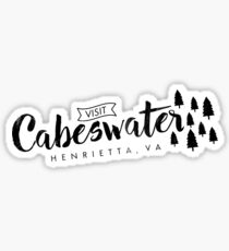 cabeswater shirt Sticker