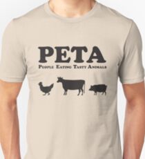 PETA People Eating Tasty Animals Unisex T-Shirt