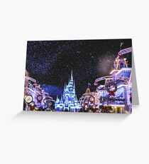 Christmas on Main Street Greeting Card